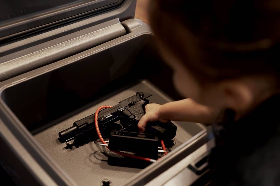 Childproof your firearms
